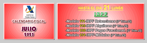 Calendario Fiscal 2013